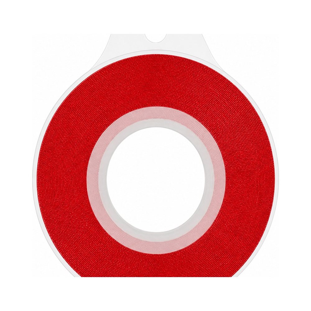Red Satin Ribbon 0.7cm x 25m