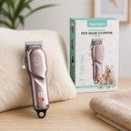 PRITECH PET-057 Tierhaarschneider | 1600mAh Akku | LED-Anzeige | USB-Ladefunktion