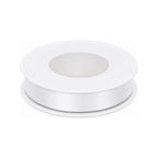 Weißes Satinband, 1,0 cm x 25 m