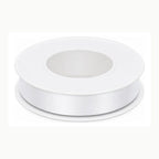 Weißes Satinband, 1,0 cm x 25 m