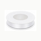 Weißes Satinband, 1,0 cm x 25 m