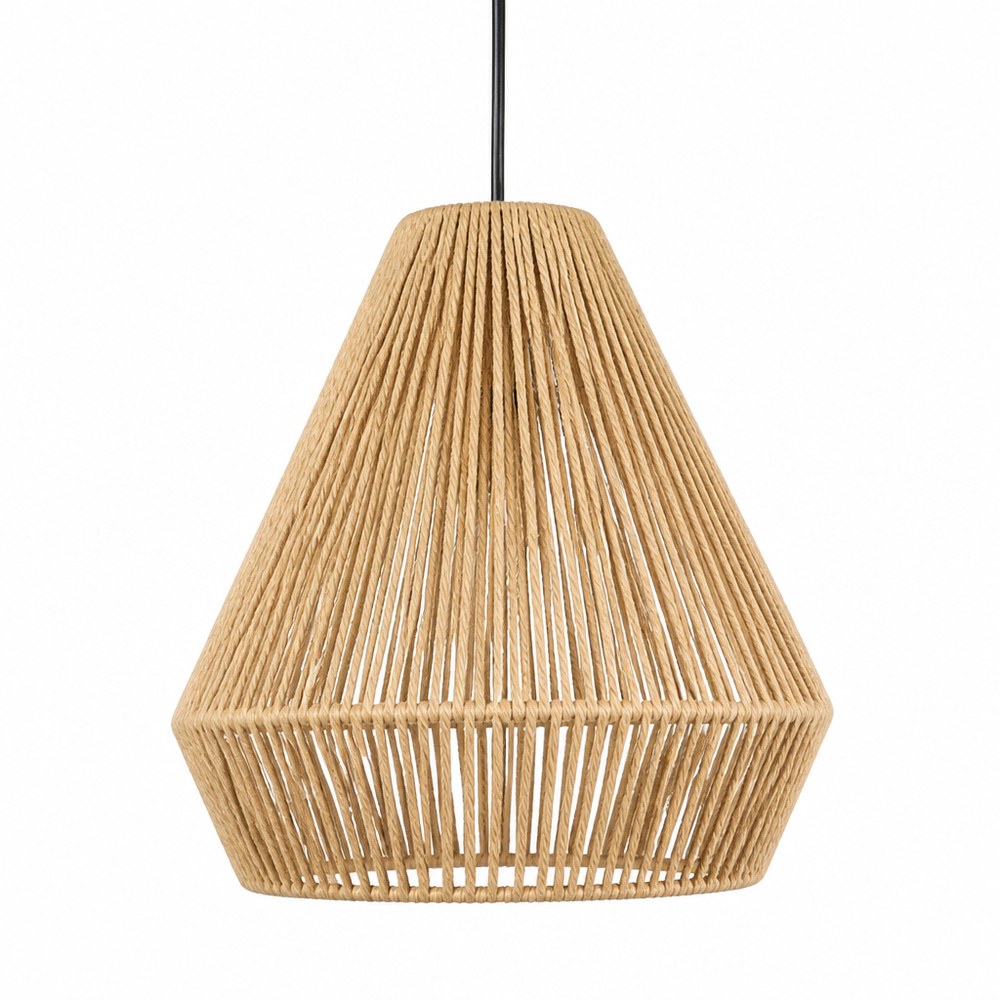 Lampenschirm für Pendelleuchte | Rustikaler Stil | Naturmaterialien