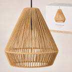 Lampenschirm für Pendelleuchte | Rustikaler Stil | Naturmaterialien