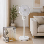 Standventilator Weiß | Leise und kompakt | Zuhause und Büro