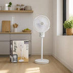 Standventilator Weiß | Leise und kompakt | Zuhause und Büro