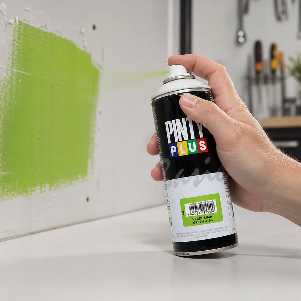 Pinty Plus Spray Paint Lime Green