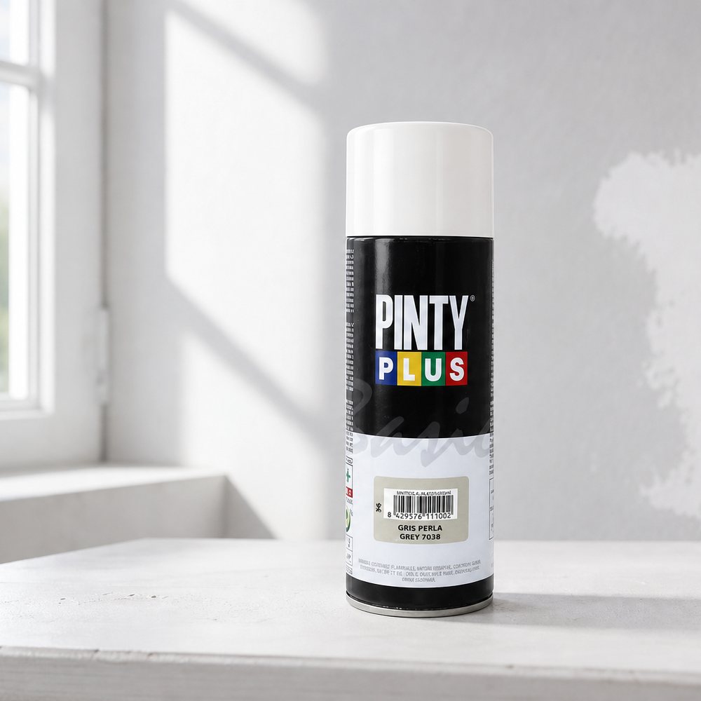 Pintyplus Basic Pearl Gray Spray Paint | 270 ml | Indoor & Outdoor | Wood Metal Plastic