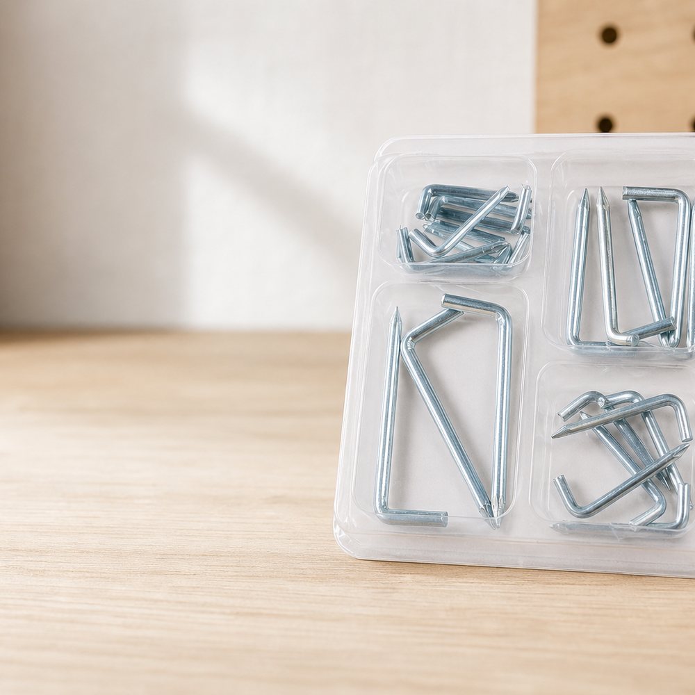 Set of 22 screw hooks
