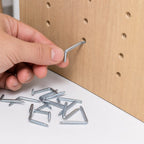 Set of 22 screw hooks