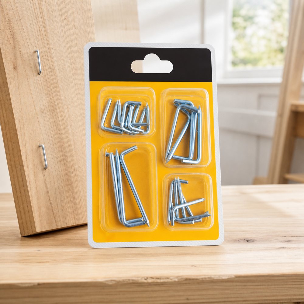 Set of 22 screw hooks