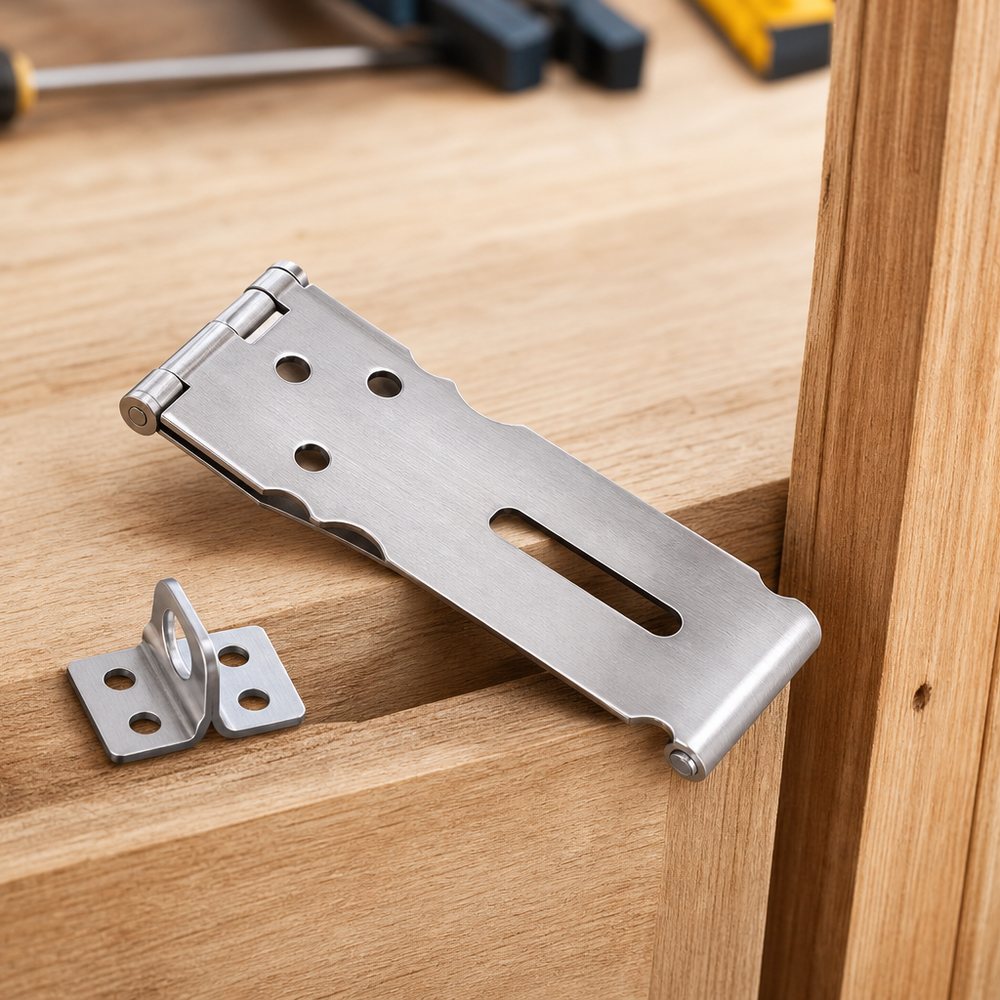 Stainless steel door closure